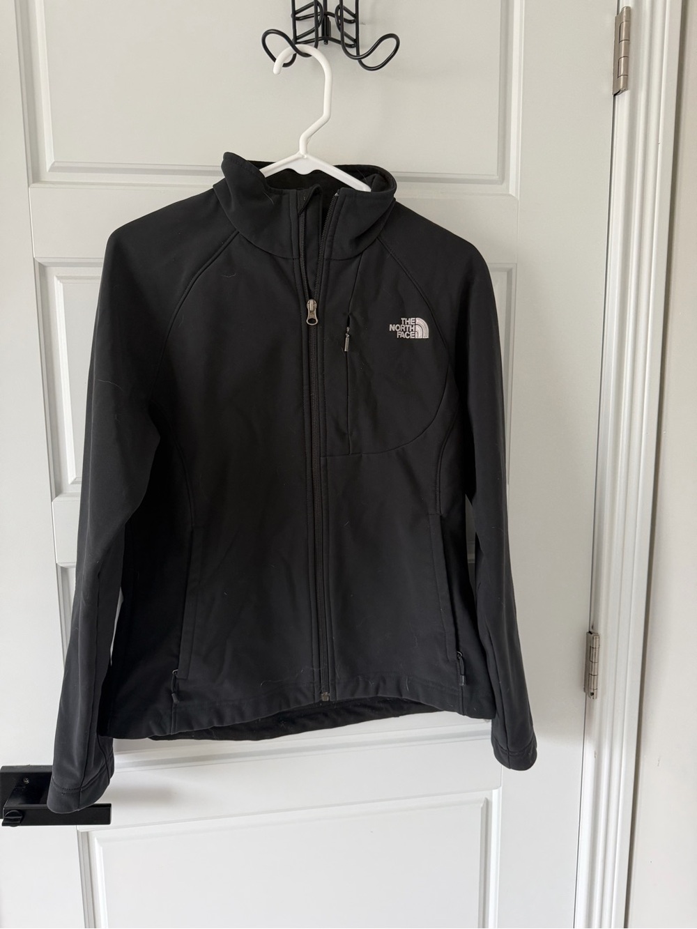 The North Face Women's Black Softshell Zip Jacket